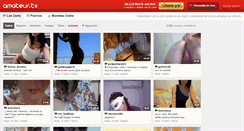 Desktop Screenshot of amateur.tv